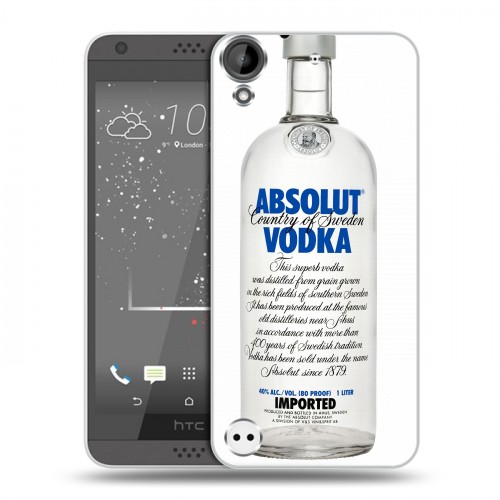 Дизайнерский пластиковый чехол для HTC Desire 530 Absolut