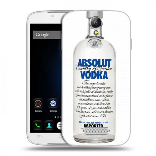 Дизайнерский пластиковый чехол для Doogee X6 Absolut