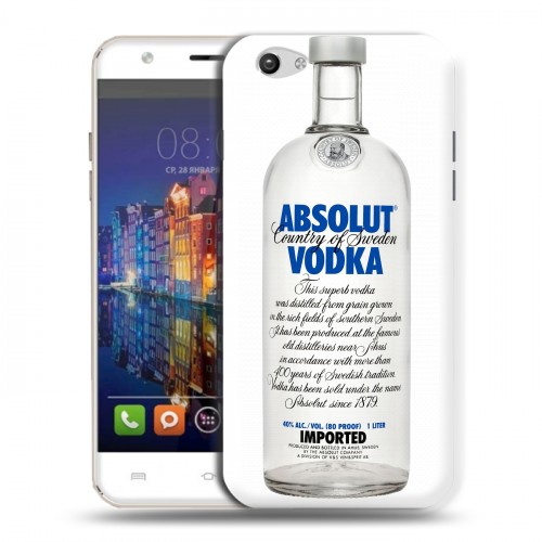 Дизайнерский силиконовый чехол для BQ Amsterdam Absolut