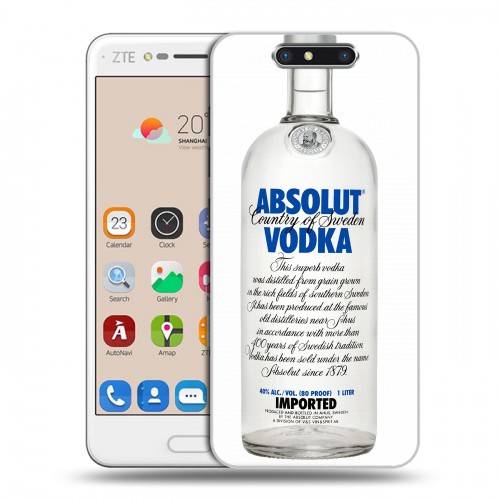 Дизайнерский пластиковый чехол для ZTE Blade V8 Absolut