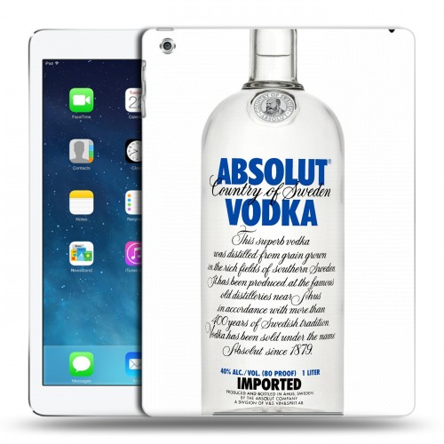 Дизайнерский силиконовый чехол для Ipad (2017) Absolut