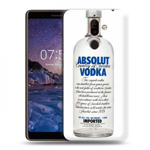 Дизайнерский пластиковый чехол для Nokia 7 Plus Absolut