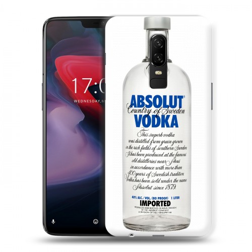 Дизайнерский пластиковый чехол для OnePlus 6 Absolut