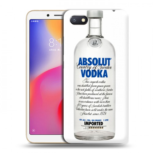 Дизайнерский пластиковый чехол для Xiaomi RedMi 6A Absolut