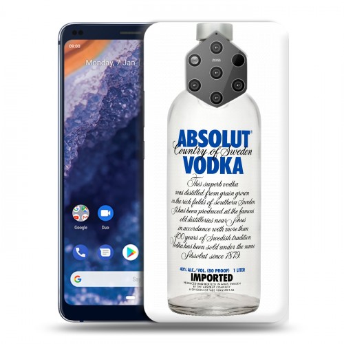 Дизайнерский силиконовый чехол для Nokia 9 PureView Absolut