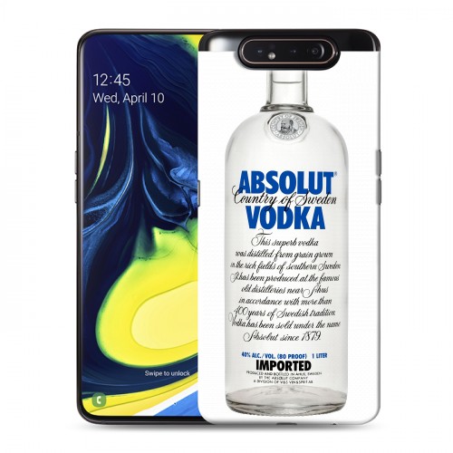 Дизайнерский пластиковый чехол для Samsung Galaxy A80 Absolut