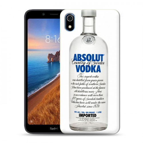 Дизайнерский силиконовый чехол для Xiaomi RedMi 7A Absolut