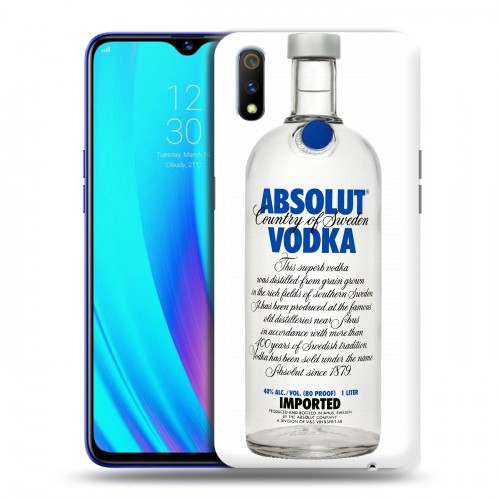 Дизайнерский силиконовый с усиленными углами чехол для Realme 3 Pro Absolut