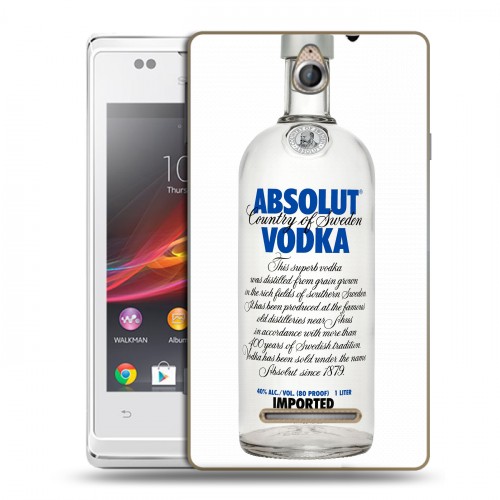 Дизайнерский пластиковый чехол для Sony Xperia E Absolut