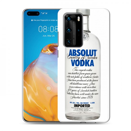 Дизайнерский пластиковый чехол для Huawei P40 Pro Absolut