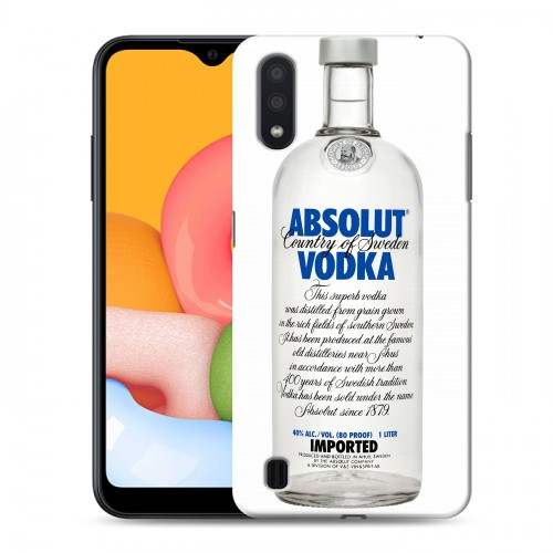 Дизайнерский силиконовый чехол для Samsung Galaxy M01 Absolut