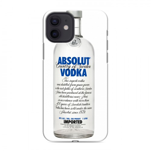 Дизайнерский силиконовый чехол для Iphone 12 Absolut