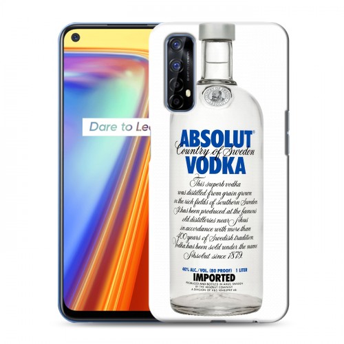 Дизайнерский силиконовый с усиленными углами чехол для Realme 7 Absolut