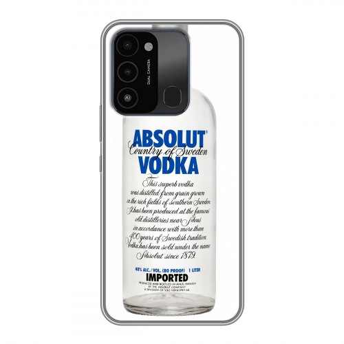 Дизайнерский силиконовый с усиленными углами чехол для Tecno Spark Go 2022 Absolut