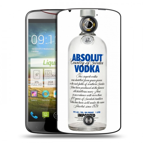 Дизайнерский пластиковый чехол для Acer Liquid S2 Absolut