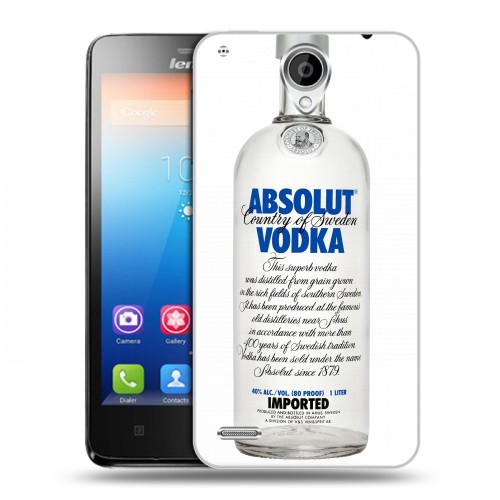 Дизайнерский пластиковый чехол для Lenovo S890 Absolut