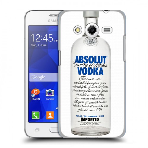 Дизайнерский пластиковый чехол для Samsung Galaxy Core 2 Absolut