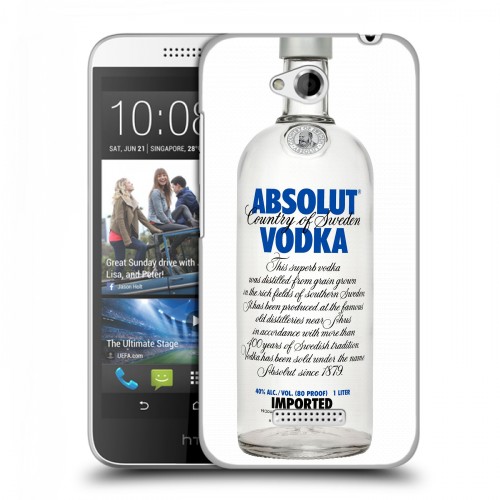 Дизайнерский пластиковый чехол для HTC Desire 616 Absolut