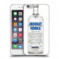 Дизайнерский силиконовый чехол для Iphone 6 Plus/6s Plus Absolut