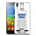 Дизайнерский пластиковый чехол для Lenovo A6000 Absolut