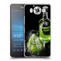 Дизайнерский пластиковый чехол для Microsoft Lumia 950 Absolut