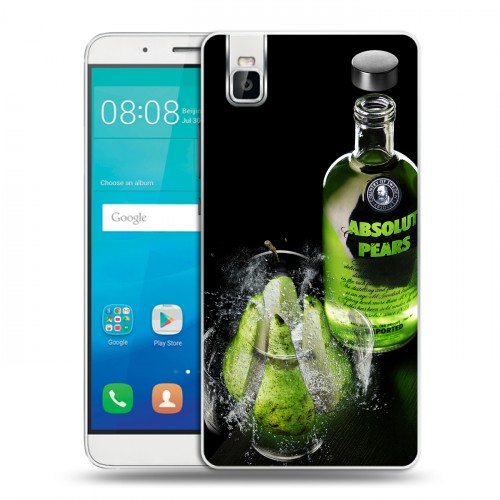 Дизайнерский пластиковый чехол для Huawei ShotX Absolut