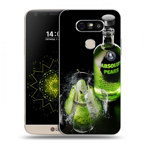 Дизайнерский пластиковый чехол для LG G5 Absolut