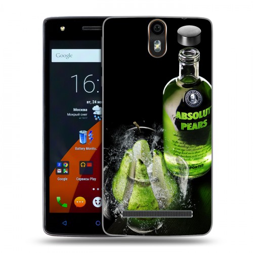 Дизайнерский силиконовый чехол для Wileyfox Storm Absolut