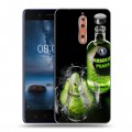 Дизайнерский пластиковый чехол для Nokia 8 Absolut