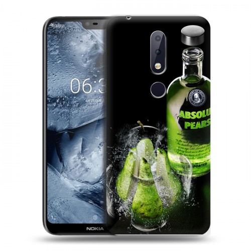 Дизайнерский пластиковый чехол для Nokia 6.1 Plus Absolut