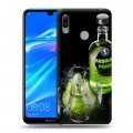 Дизайнерский пластиковый чехол для Huawei Y6 (2019) Absolut