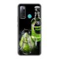 Дизайнерский силиконовый с усиленными углами чехол для Tecno Pouvoir 4 Absolut