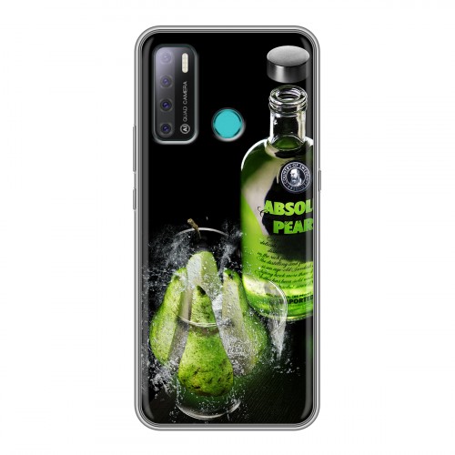 Дизайнерский силиконовый с усиленными углами чехол для Tecno Pouvoir 4 Absolut