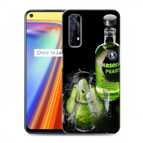 Дизайнерский силиконовый с усиленными углами чехол для Realme 7 Absolut