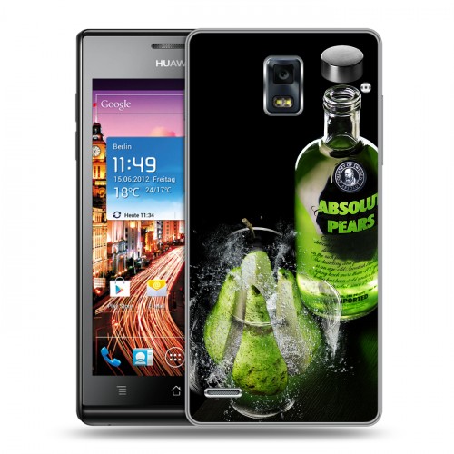 Дизайнерский пластиковый чехол для Huawei Ascend P1 Absolut