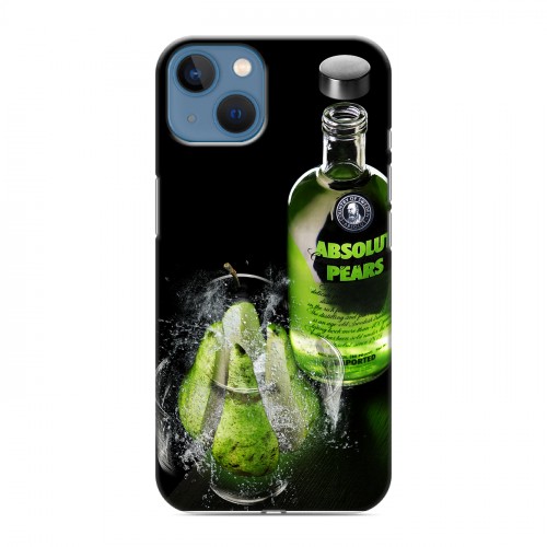 Дизайнерский силиконовый чехол для Iphone 13 Absolut