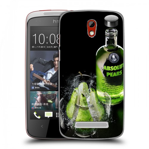 Дизайнерский пластиковый чехол для HTC Desire 500 Absolut