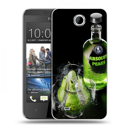 Дизайнерский пластиковый чехол для HTC Desire 300 Absolut