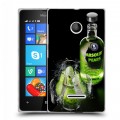 Дизайнерский пластиковый чехол для Microsoft Lumia 435 Absolut