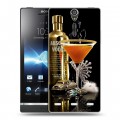 Дизайнерский пластиковый чехол для Sony Xperia S Absolut