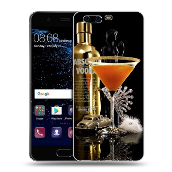 Дизайнерский силиконовый чехол для Huawei P10 Plus Absolut (на заказ)