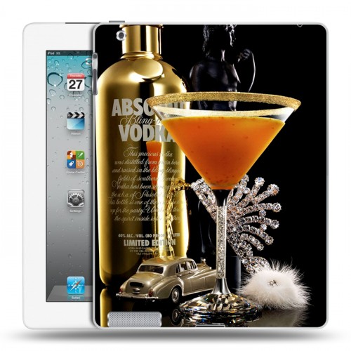 Дизайнерский пластиковый чехол для Ipad 2/3/4 Absolut