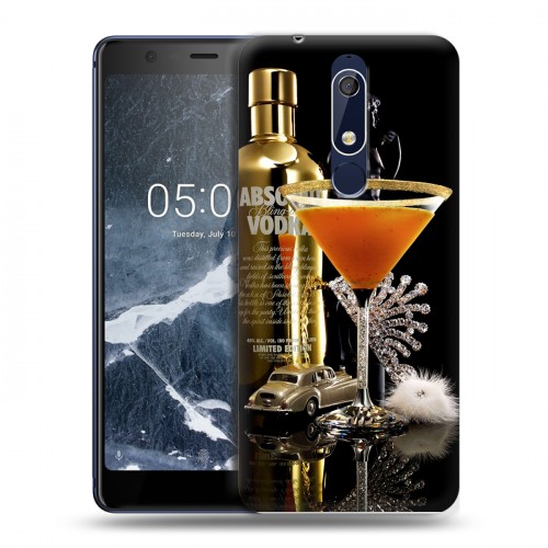 Дизайнерский пластиковый чехол для Nokia 5.1 Absolut