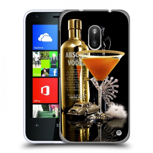 Дизайнерский пластиковый чехол для Nokia Lumia 620 Absolut