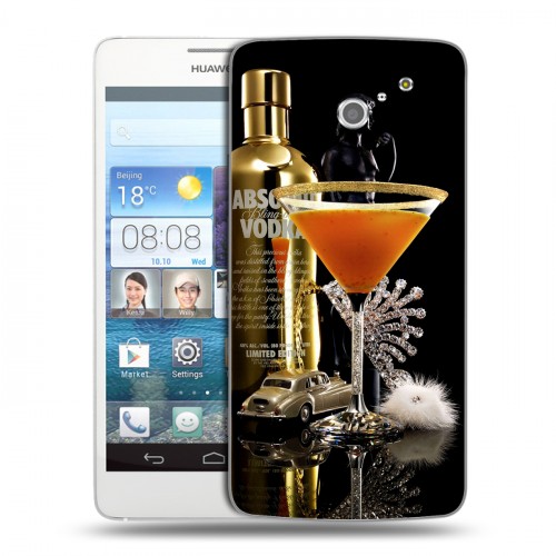 Дизайнерский пластиковый чехол для Huawei Ascend D2 Absolut