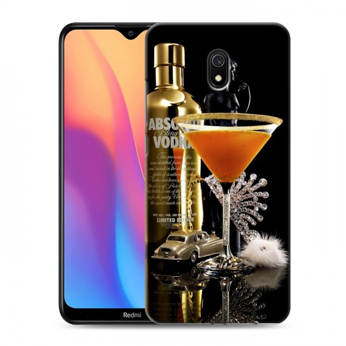 Дизайнерский силиконовый с усиленными углами чехол для Xiaomi RedMi 8A Absolut