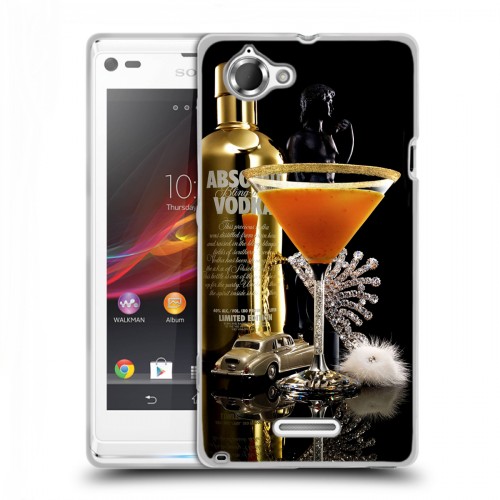 Дизайнерский пластиковый чехол для Sony Xperia L Absolut