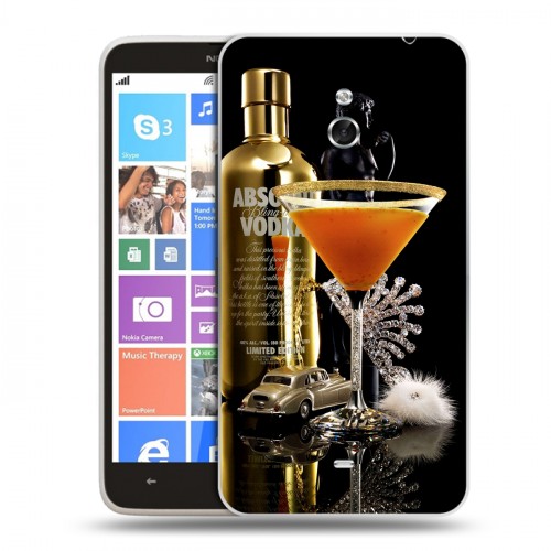 Дизайнерский пластиковый чехол для Nokia Lumia 1320 Absolut