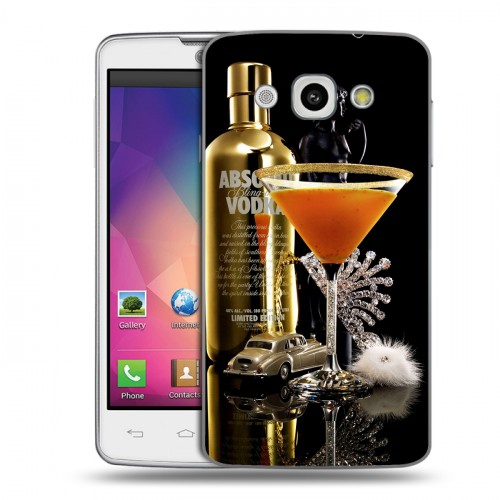 Дизайнерский пластиковый чехол для LG L60 Absolut