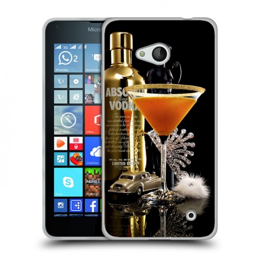 Дизайнерский пластиковый чехол для Microsoft Lumia 640 Absolut